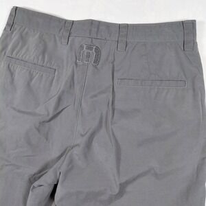 Travis Mathew Mens Grey Performance Golf‎ Shorts 32W